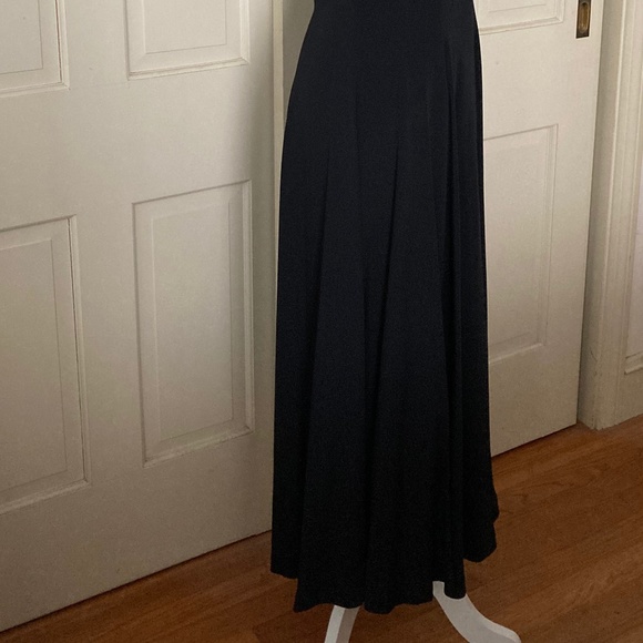Vintage 1980's Flared Dress w Embellishments - Picture 8 of 15